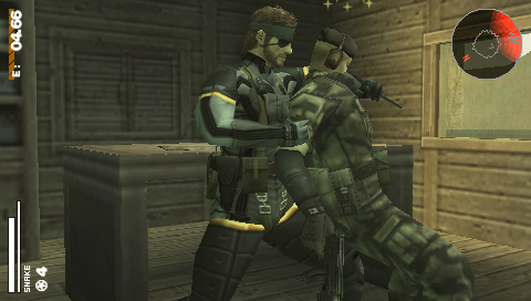 PSP:n Metal Gear Solid Eurooppaan lisämateriaalin kera