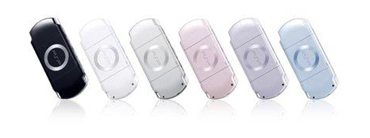 Uusi PSP Japaniin kuudella värillä ja digi-tv:llä