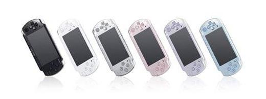 Uusi PSP Japaniin kuudella värillä ja digi-tv:llä