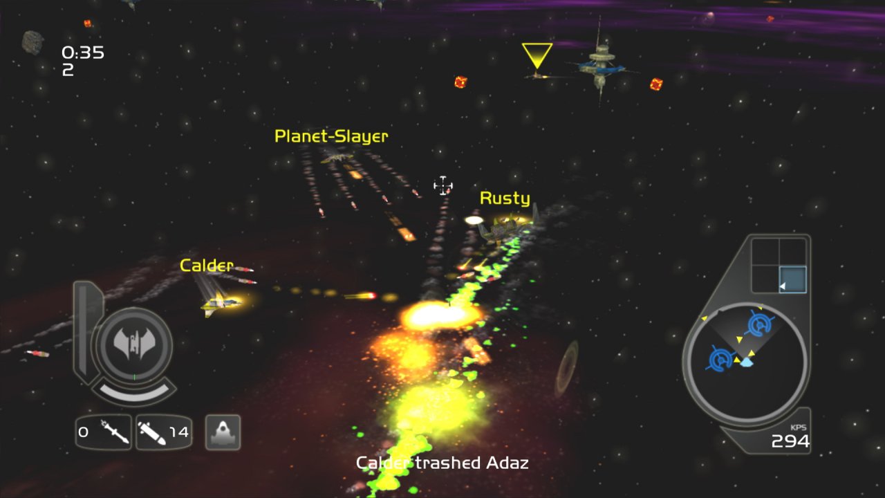 Wing Commander tuo modernin verkkoräiskinnän Live Arcadeen