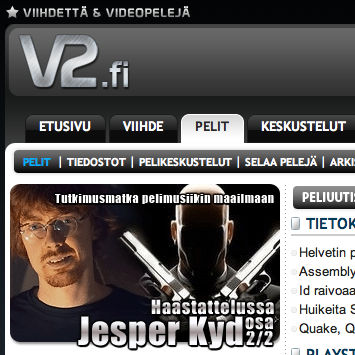 V2.fi virallisesti vauhtiin