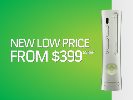 Xbox 360 Wii-hintaan Australiassa
