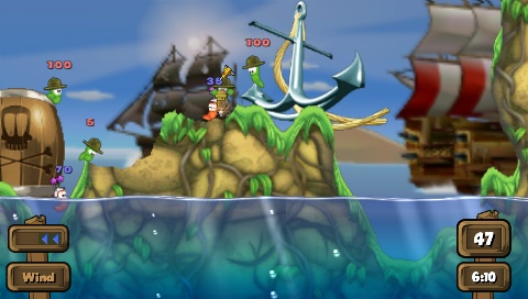 Lataa Worms: Open Warfare 2 -PSP-demo