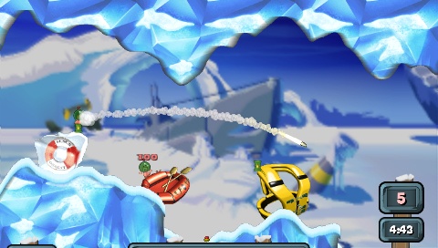 Lataa Worms: Open Warfare 2 -PSP-demo