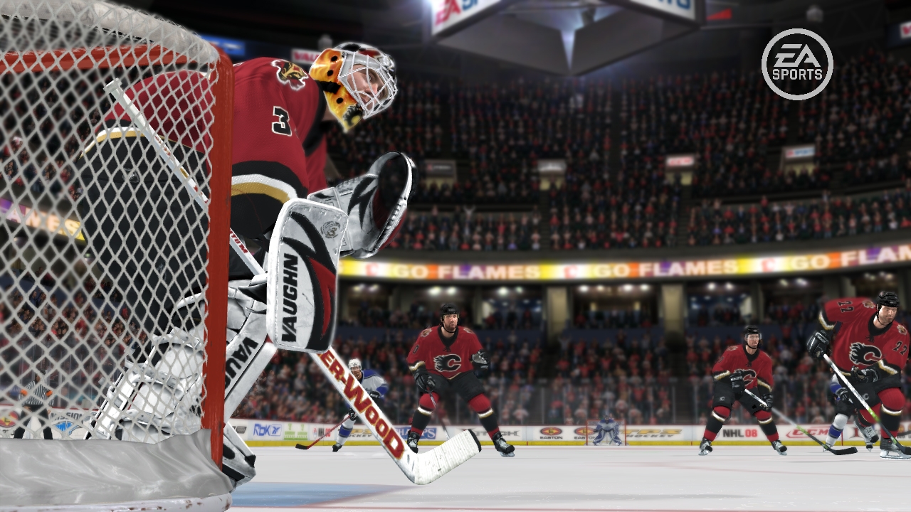 NHL 08:n tuottaja haastattelussa