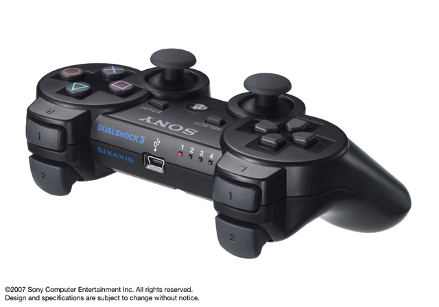 TGS2007: DualShock 3 -ohjain Eurooppaan vasta ensi keväänä