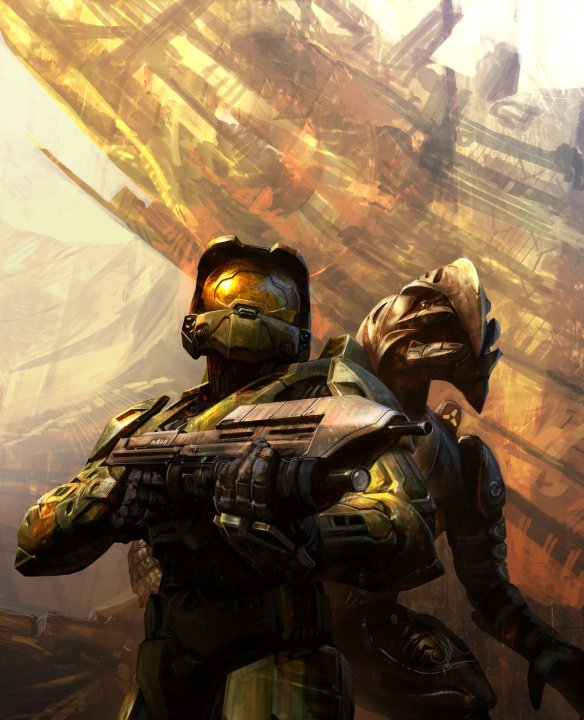 Halo 3 yömyyntitapahtumassa Nightwishin kanssa