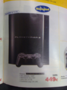 PlayStation 3:n uusi hinta 449 euroa?