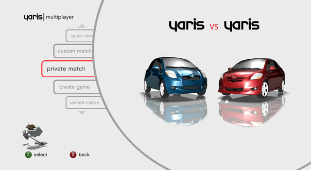 Toyotalta ladattava mainospeli Xboxille