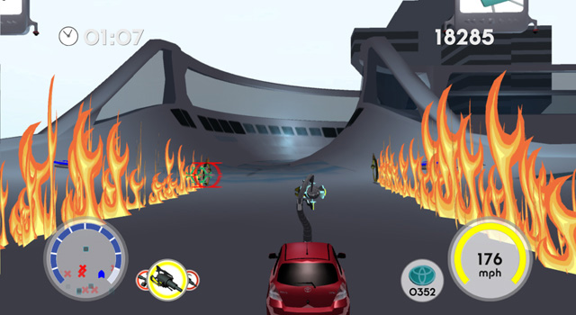 Toyotalta ladattava mainospeli Xboxille