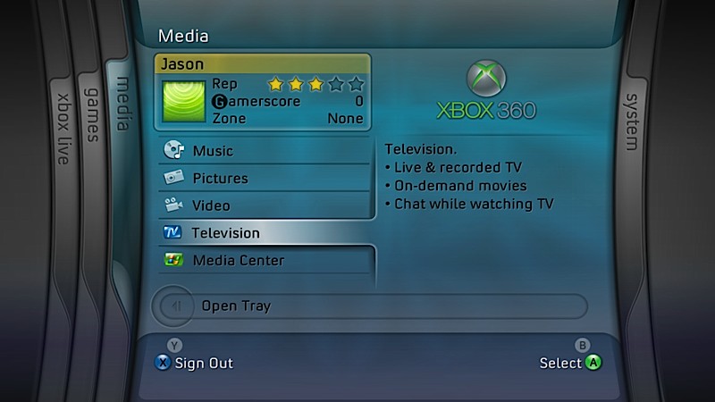 Xbox 360:n TV-toiminnot palveluntarjoajien käsissä