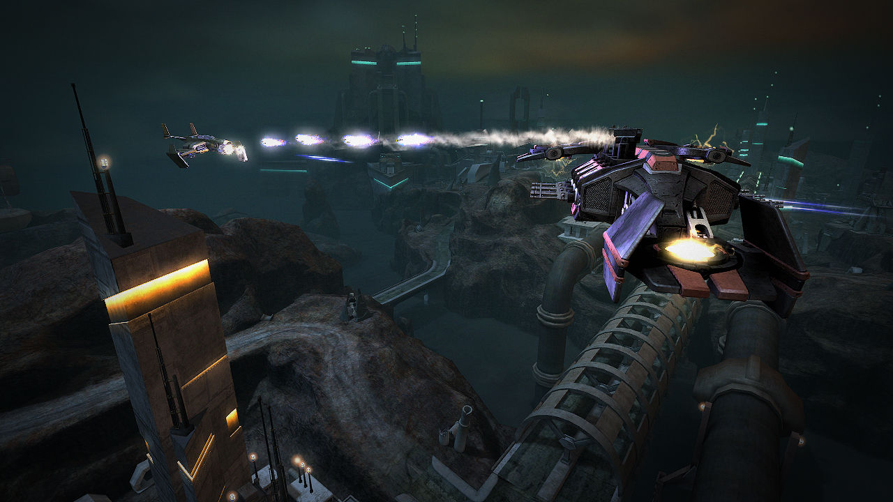 Ekat kuvat PS3:n Warhawkin uudesta kartasta