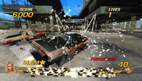 PSP:n FlatOut maaliskuussa