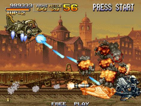Klassista kolikkohalliräiskettä Metal Slug 3:sen tahtiin