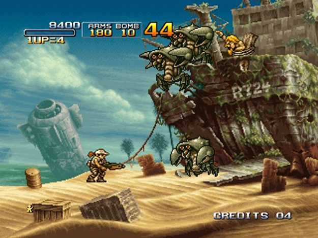 Klassista kolikkohalliräiskettä Metal Slug 3:sen tahtiin