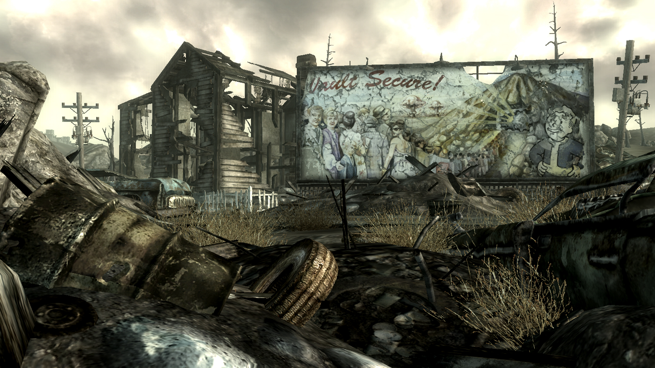 Fallout 3:n maailma Oblivionia pienempi