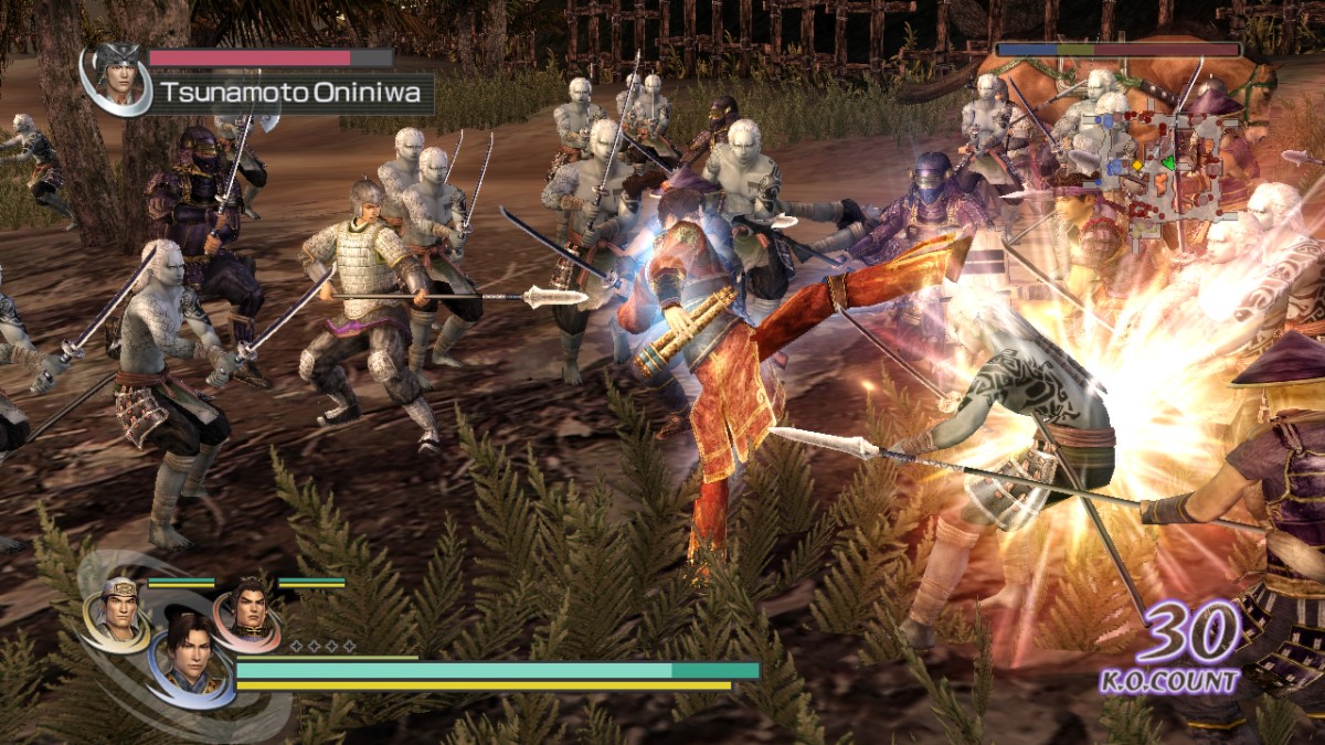 KOEI:n toimintapeli Warriors Orochi kultaan