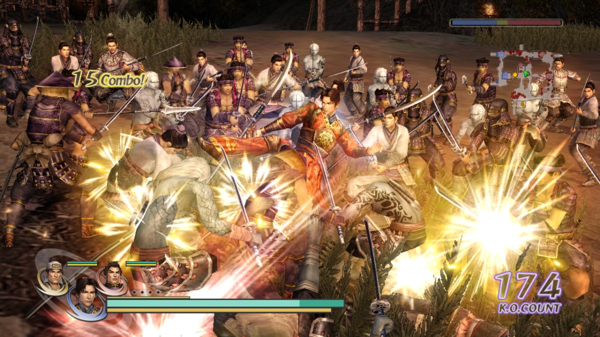 KOEI:n toimintapeli Warriors Orochi kultaan