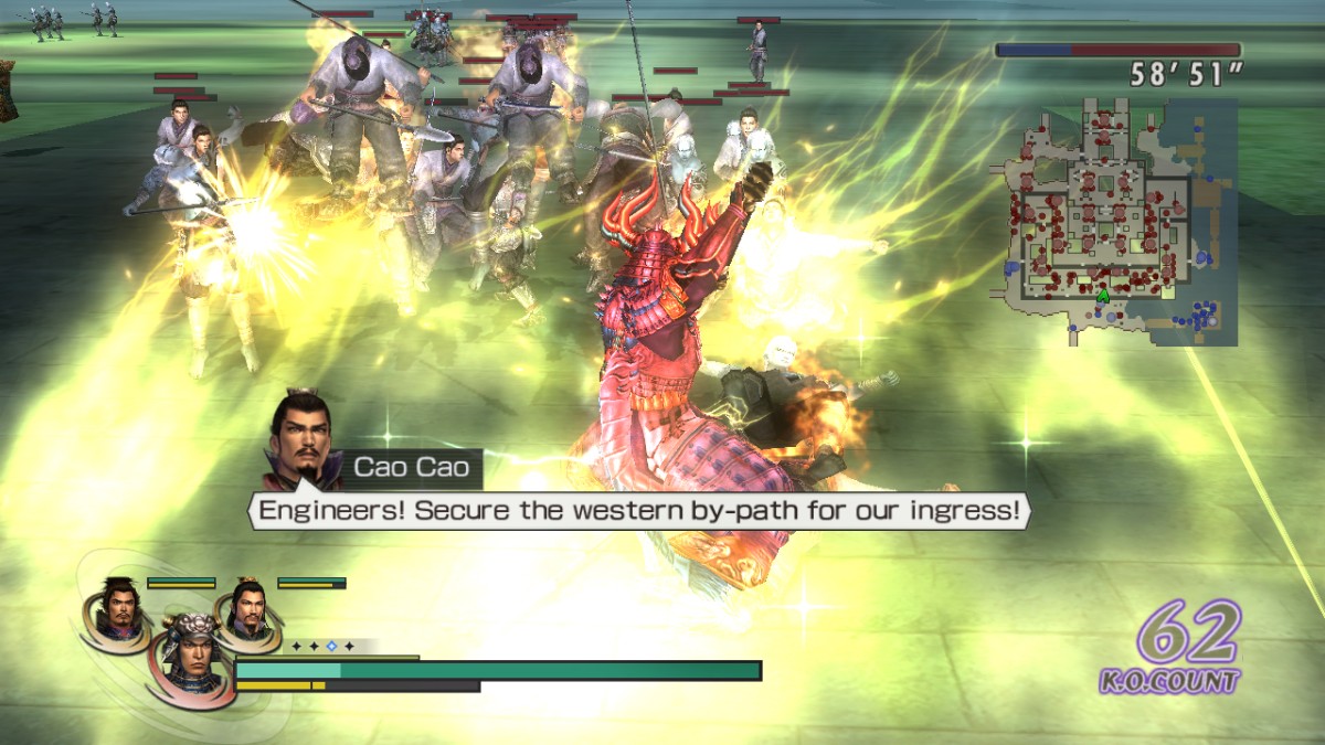 KOEI:n toimintapeli Warriors Orochi kultaan