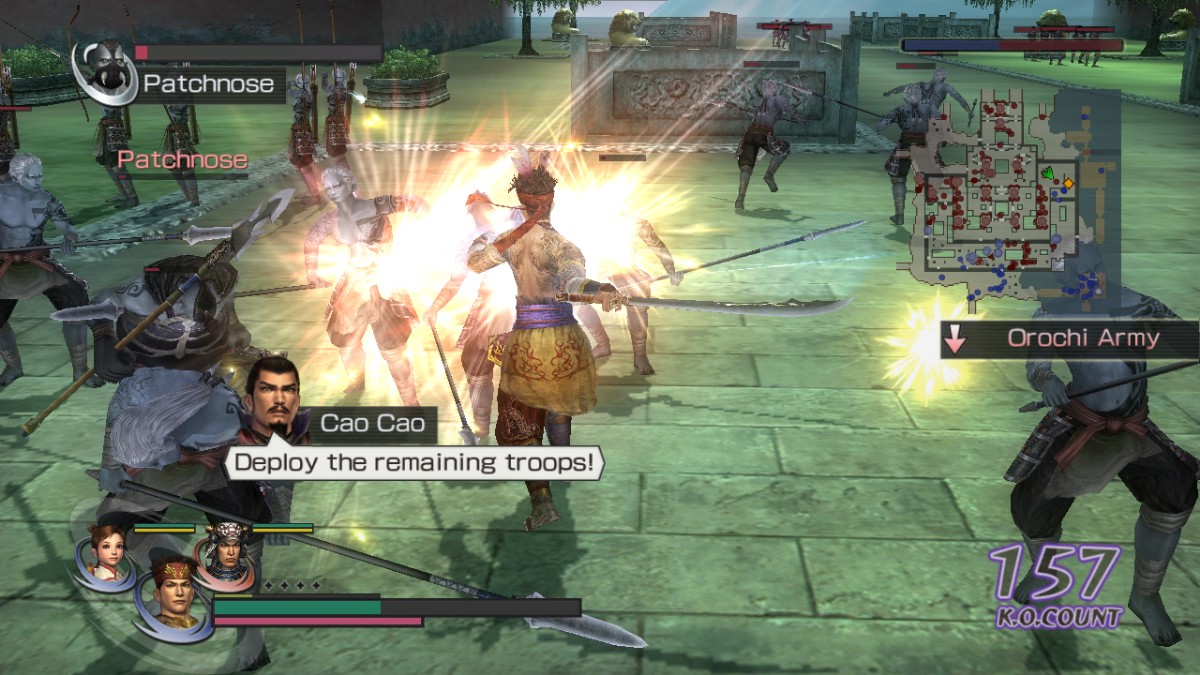 KOEI:n toimintapeli Warriors Orochi kultaan