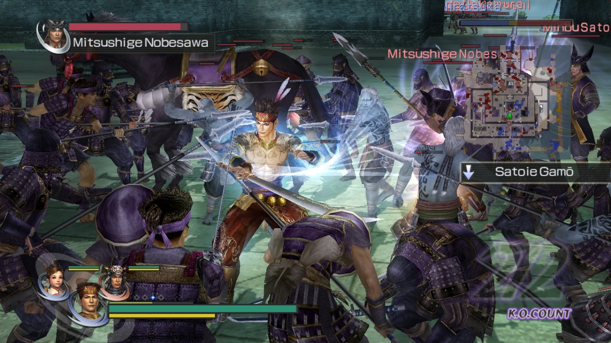 KOEI:n toimintapeli Warriors Orochi kultaan
