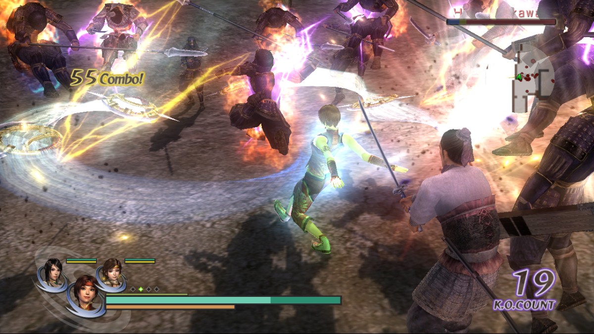 KOEI:n toimintapeli Warriors Orochi kultaan