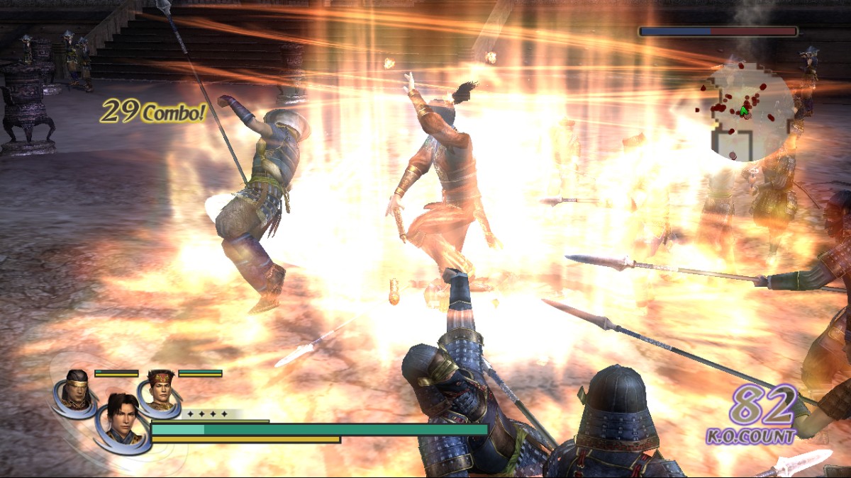 KOEI:n toimintapeli Warriors Orochi kultaan