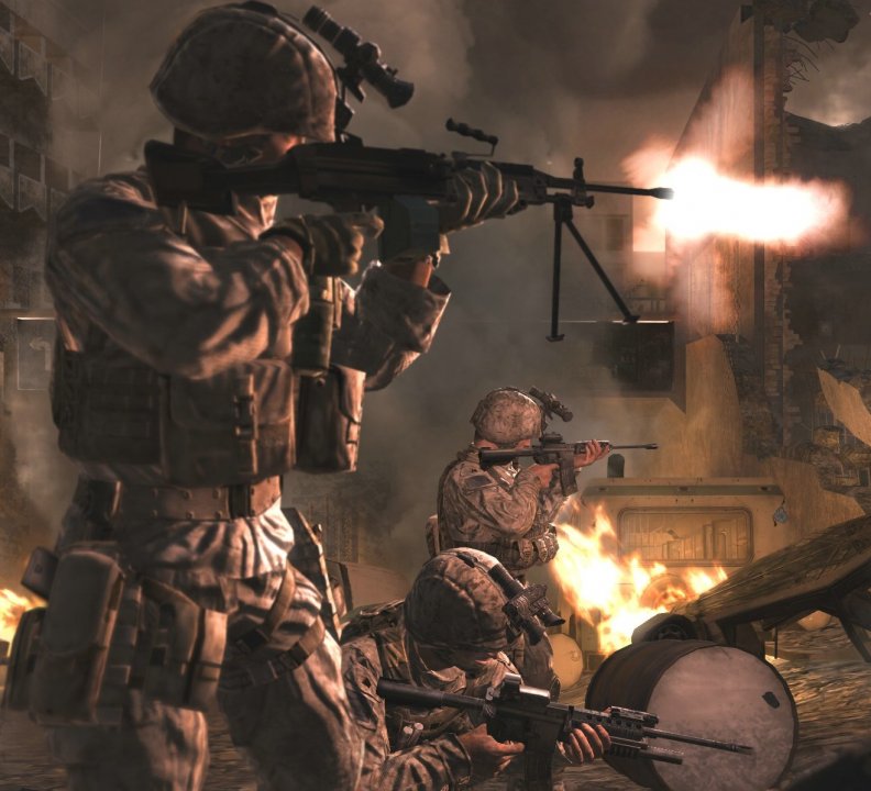 Call of Duty 4:n kartat 3. huhtikuuta