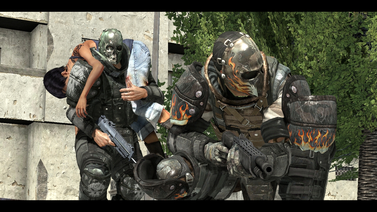 Army of Two yhteistyöpelien etulinjassa