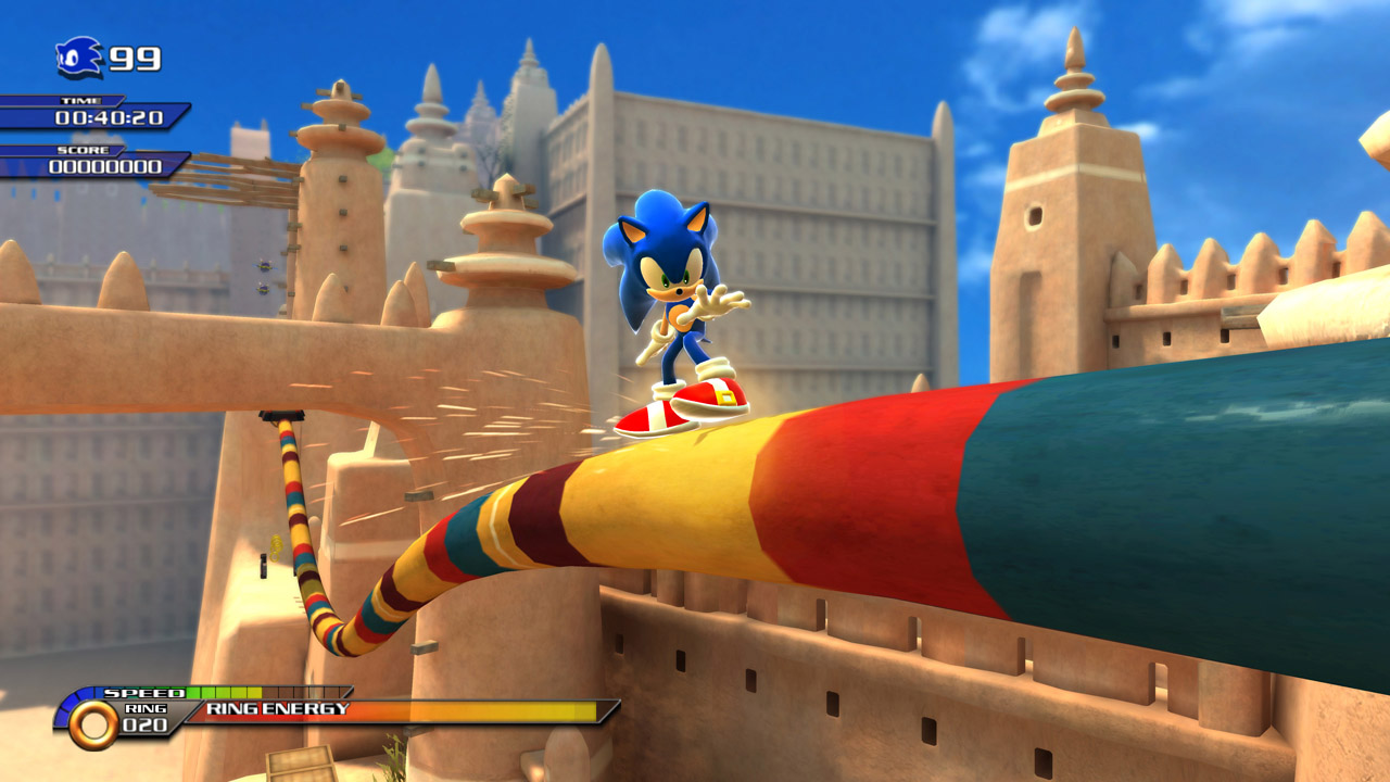 Sonic Unleashed pyrähtää kotikonsoleille