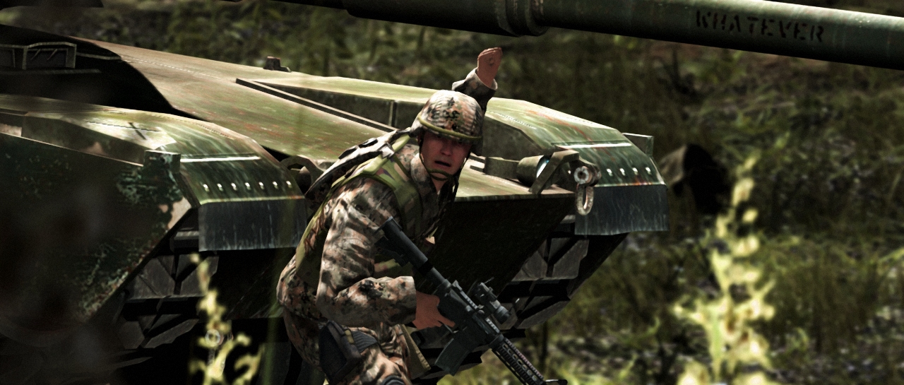 Operation Flashpoint 2 kuvallisen realismin lähteellä