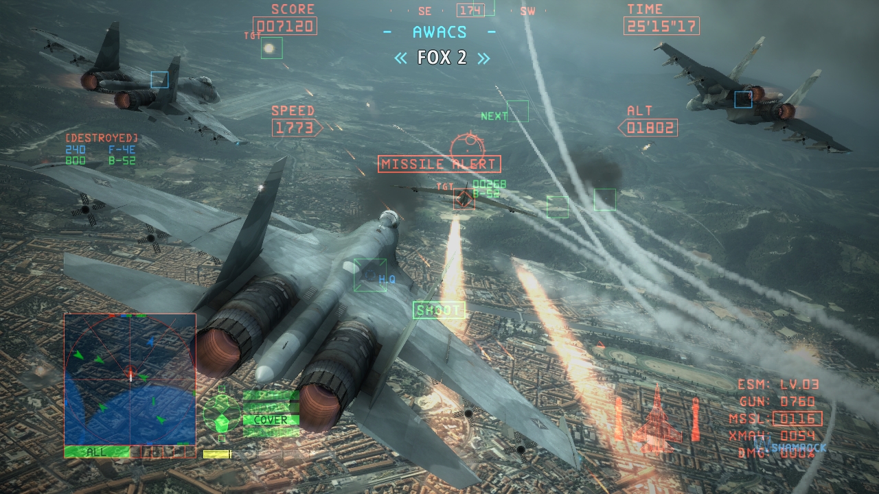 Lisää lennettävää Ace Combat 6:een