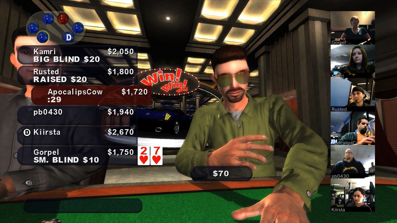 Pokeria naamatusten PlayStation 3:lla