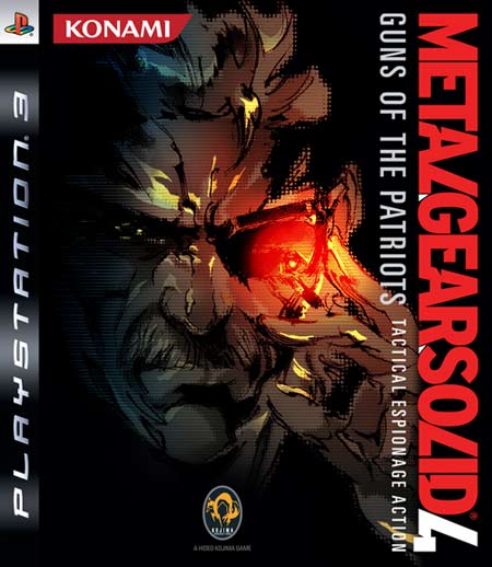 MGS4:n kansikuva paljastettu, uusia kuvia julki
