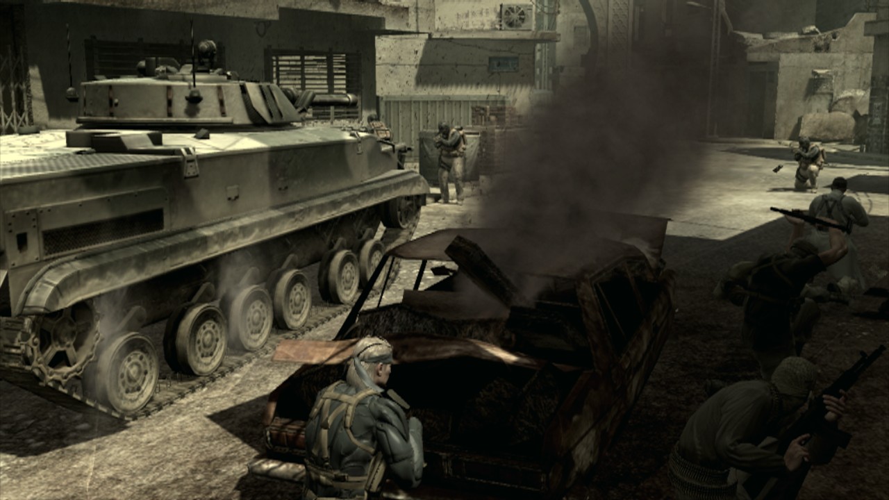 MGS4:n kansi paljastettu uusien kuvien kera
