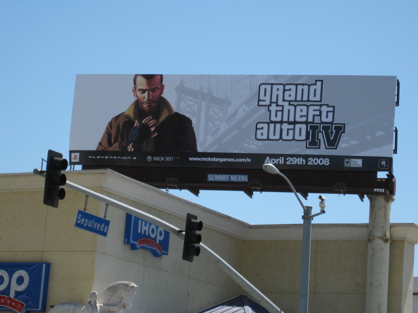 GTA IV:llä massiivinen ulkomainontakampanja