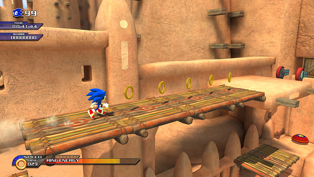Wiin Sonic Unleashed eroaa PS3/Xbox 360 -versioista