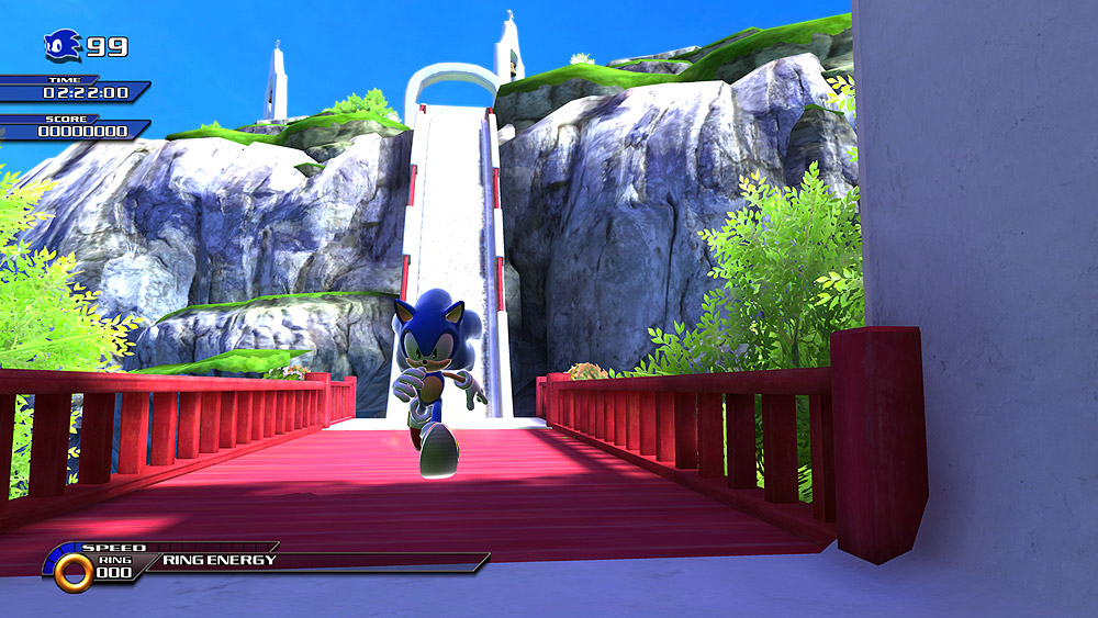 Wiin Sonic Unleashed eroaa PS3/Xbox 360 -versioista