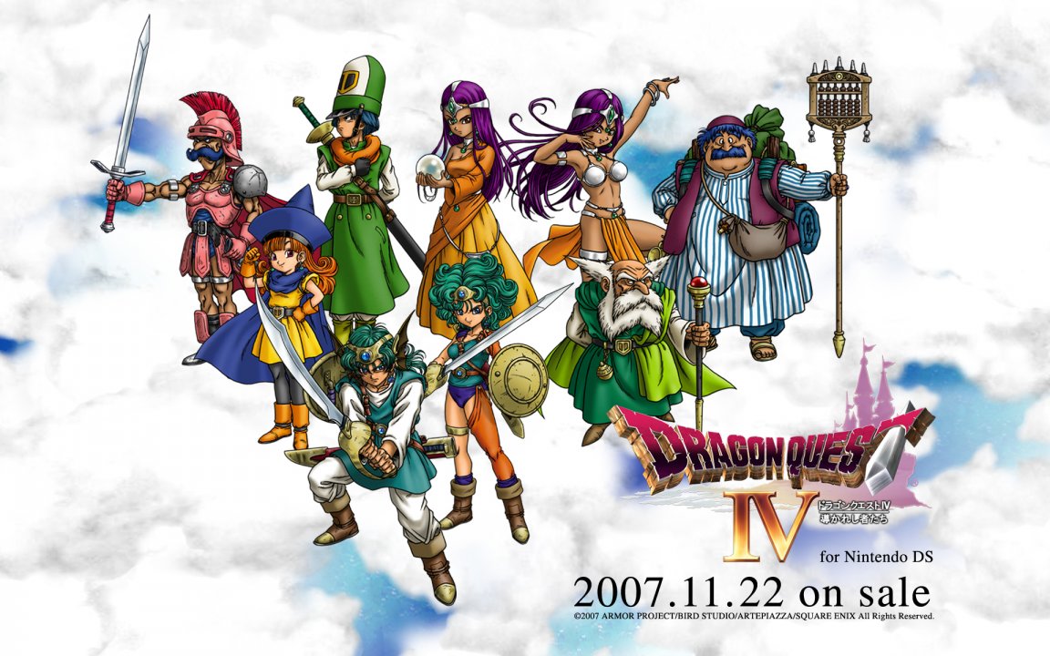 Dragon Quest IV taskuihin myös Japanin ulkopuolella