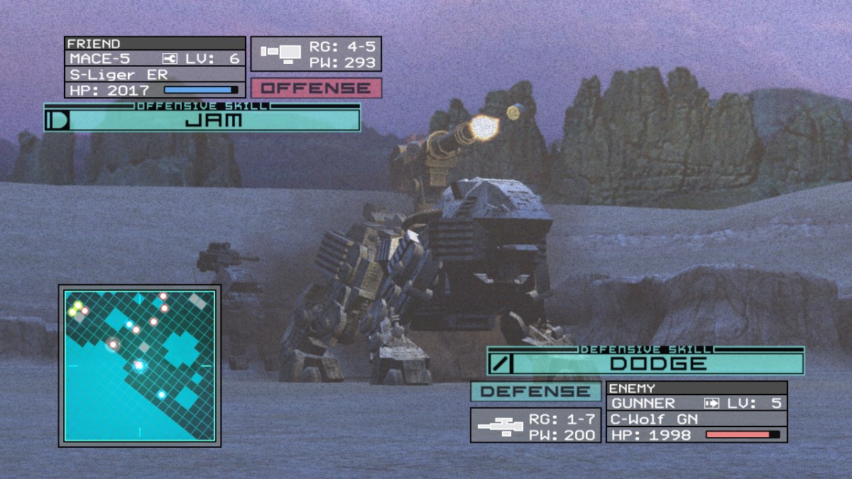 Zoids Assault tuo mech-sotaa Xbox 360:lle