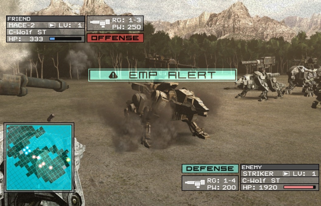 Zoids Assault tuo mech-sotaa Xbox 360:lle