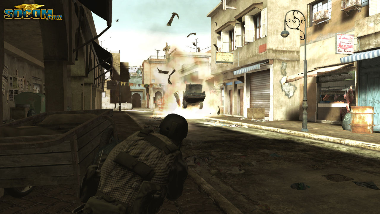 Tuorein kuvapläjäys PS3:n SOCOM:ista