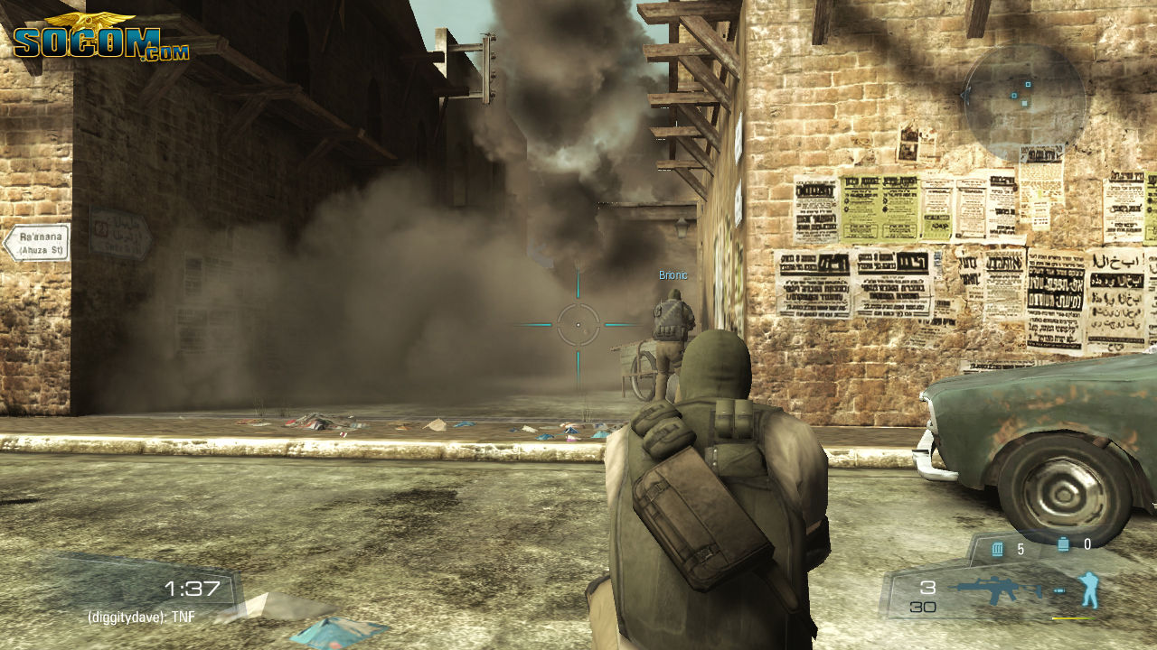 Tuorein kuvapläjäys PS3:n SOCOM:ista
