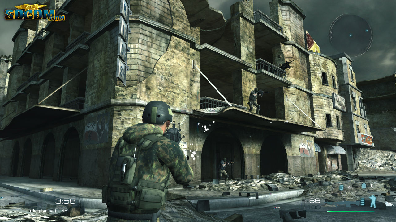 Tuorein kuvapläjäys PS3:n SOCOM:ista