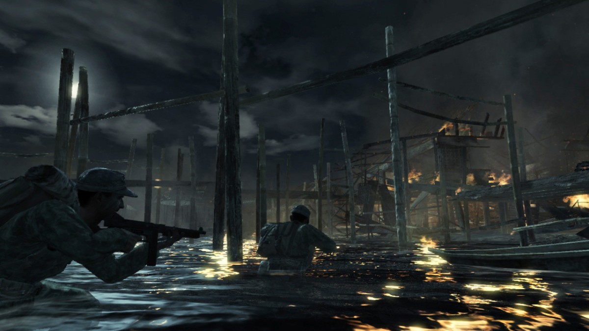 Call of Duty 5 yhteistyön silmässä