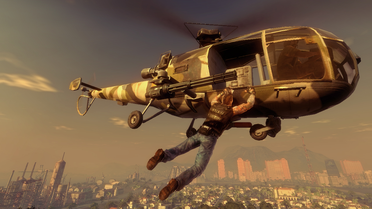 Mercenaries 2 nostaa täystuhon mittakaavaa