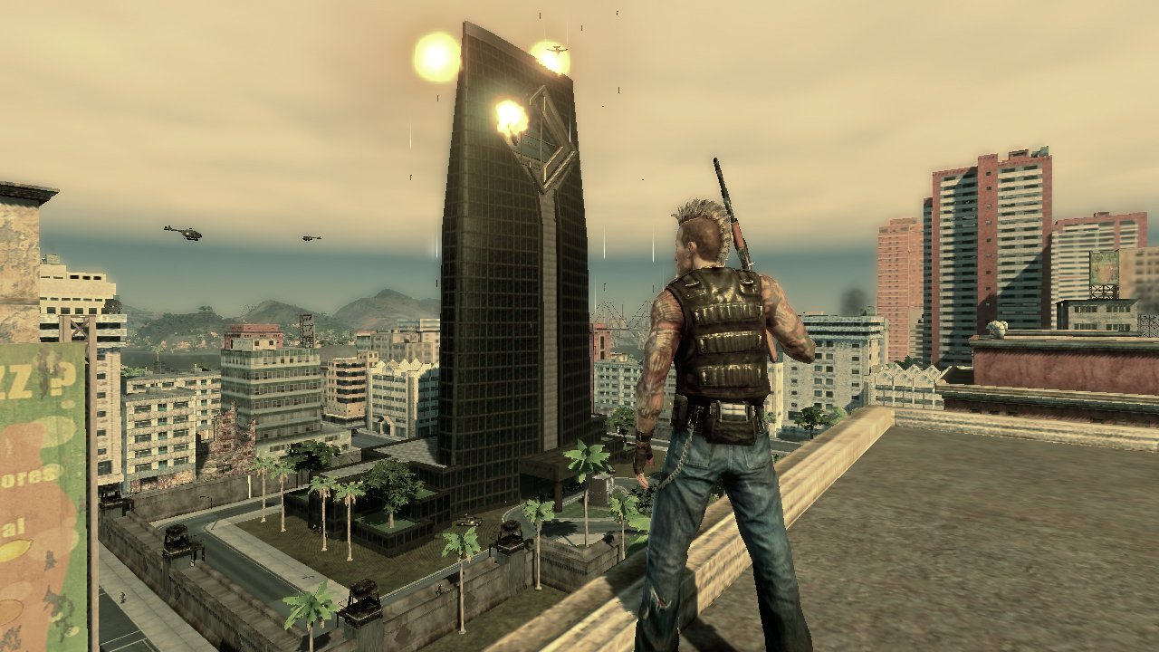 Mercenaries 2 nostaa täystuhon mittakaavaa