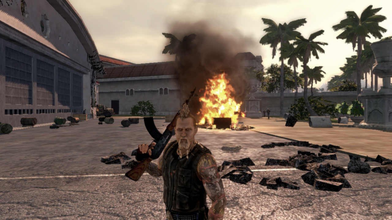 Mercenaries 2 nostaa täystuhon mittakaavaa