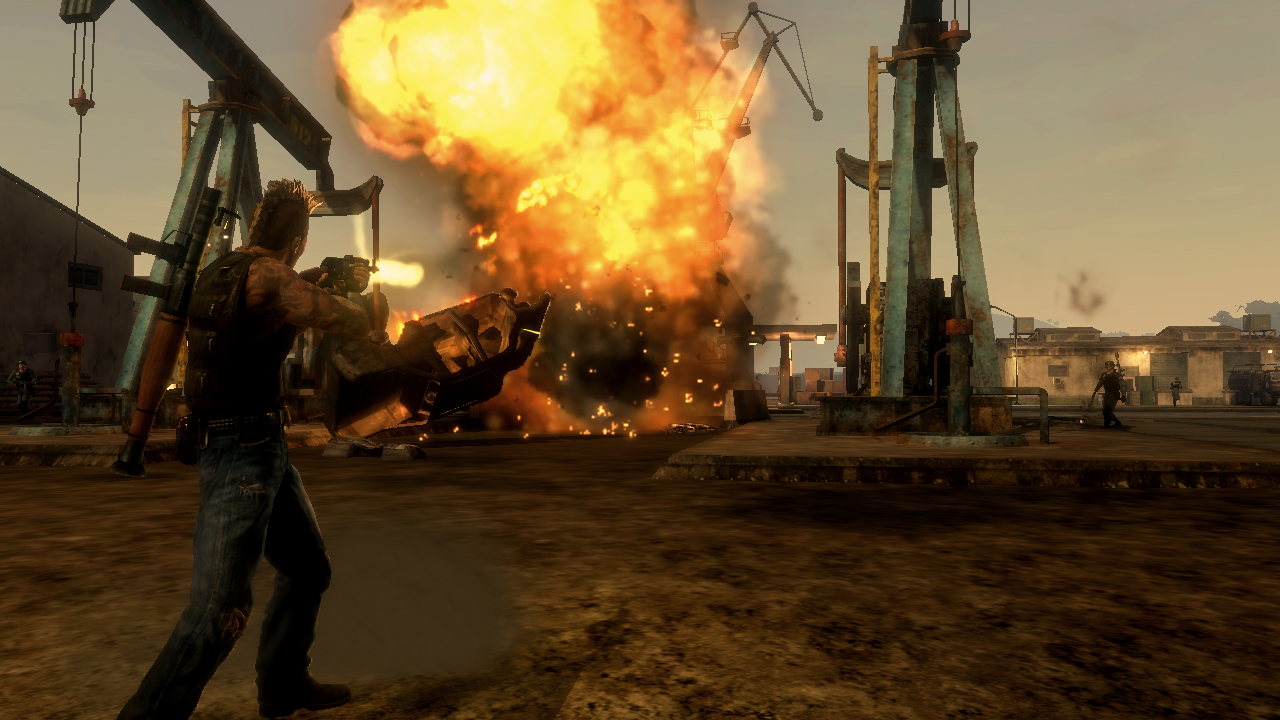 Mercenaries 2 nostaa täystuhon mittakaavaa