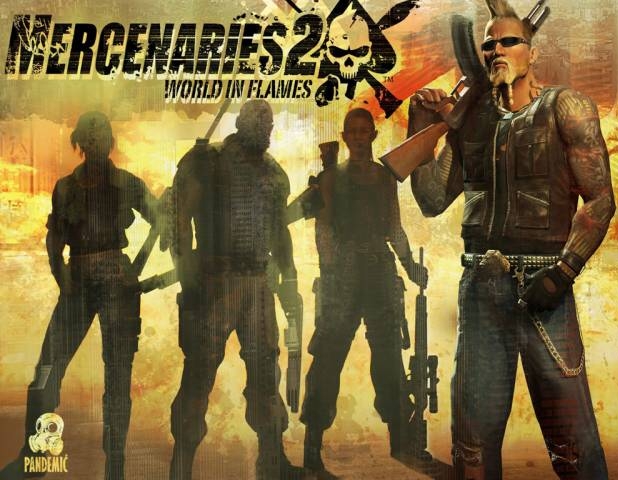 Mercenaries 2 nostaa täystuhon mittakaavaa